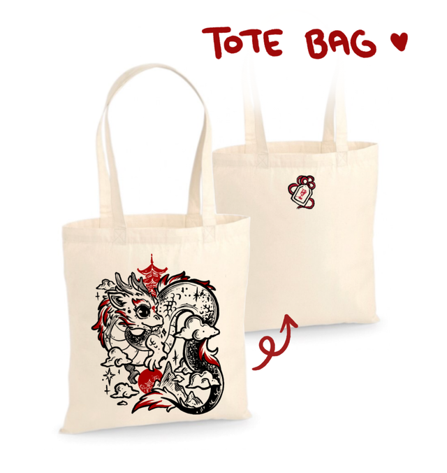Dragon Tote Bag