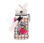 [PRE-ORDER] Strawberry Raccoons - Insulated water bottle