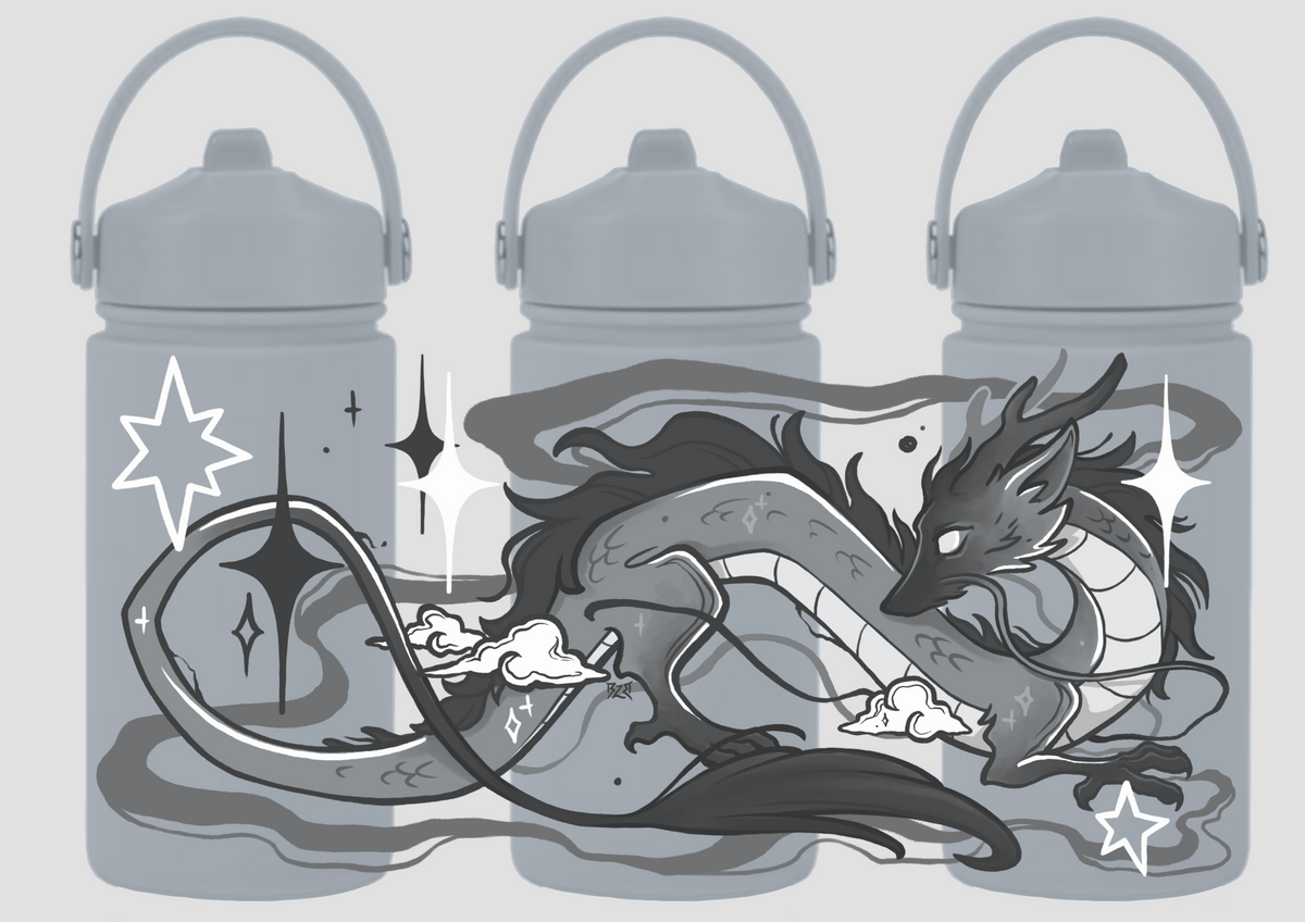 [PRE-ORDER] Dragon - Insulated water bottle